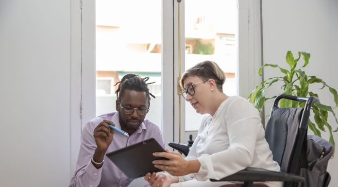 Care Startups - in a wheelchair with a disability