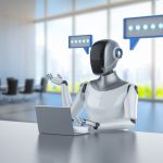 The OpenClaw Paradox: High-Performance Agents in Search of a System 3d rendering ai chatbot or personal assistant robot chat with speech bubble