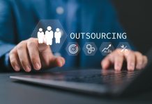 Managed IT Outsourcing concept