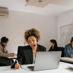 Smart Scheduling - Woman in Black Blazer
