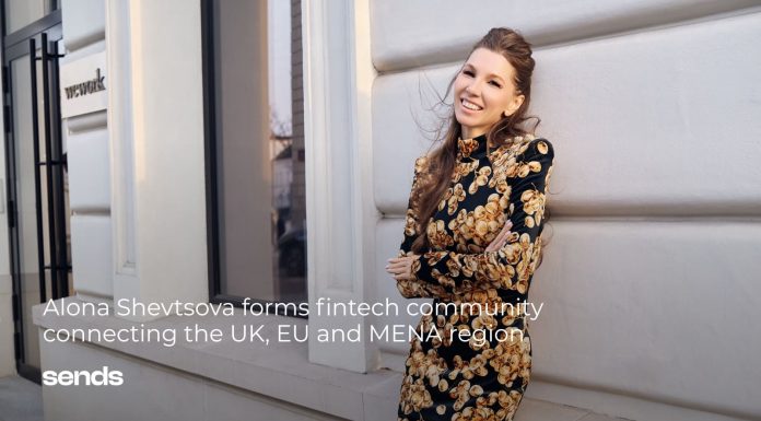 Alona Shevtsova Forms Fintech Community Connecting the UK, EU and MENA Region