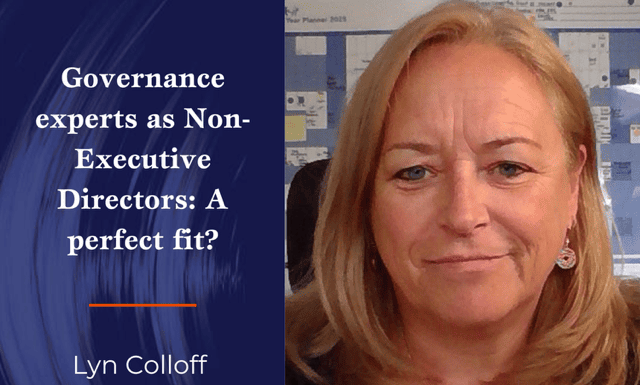 Governance Experts as Non-Executive Directors