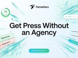 FameHero website Agency