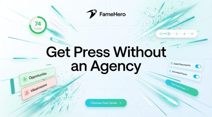 How to Get Featured in the Press Without an Agency FameHero website Agency
