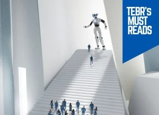 Leadership in the Age of AI. Leadership skills concept