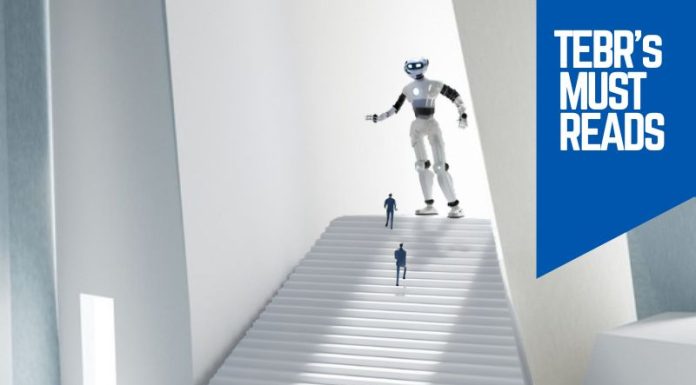 Leadership in the Age of AI. Leadership skills concept