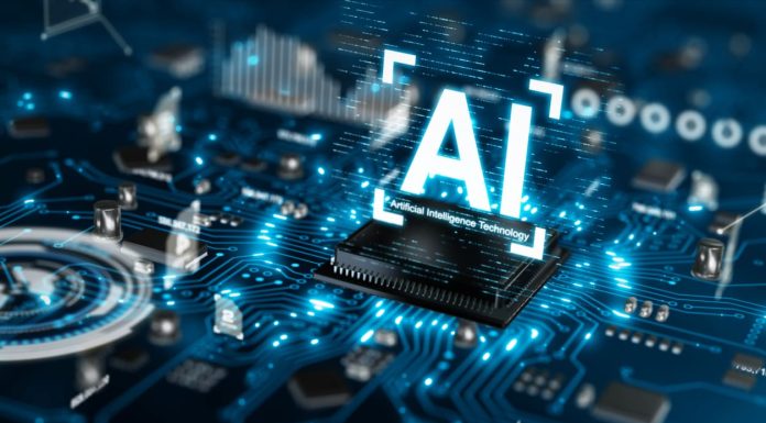 Spatial Intelligence in AI - 3D render AI