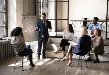 Sales training in B2B business