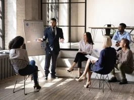 Sales training in B2B business