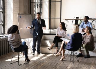 Why Traditional Sales Training Fails Modern B2B Businesses and What to Change Abstract Sales training in B2B business