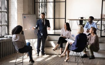 Sales training in B2B business