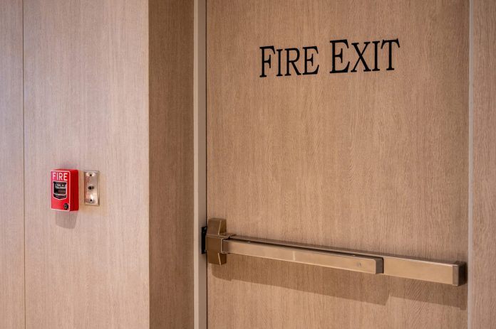 Fire-Rated Doors - Fire exit door