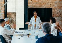 woman leader showing Graceful Power during coaching