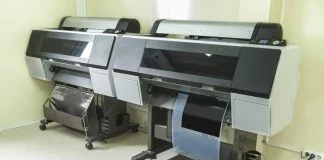 dtf printer, Label, Rolled Up, Printing Out, Group of Objects, Merchandise