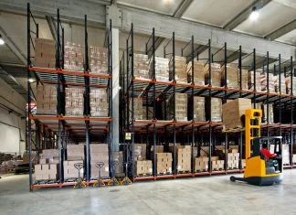 Warehouse Racking Systems - Warehouse forklifter