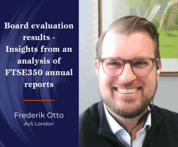 Board Review Results:  Five Insights From An Analysis Of FTSE 350 Annual Reports