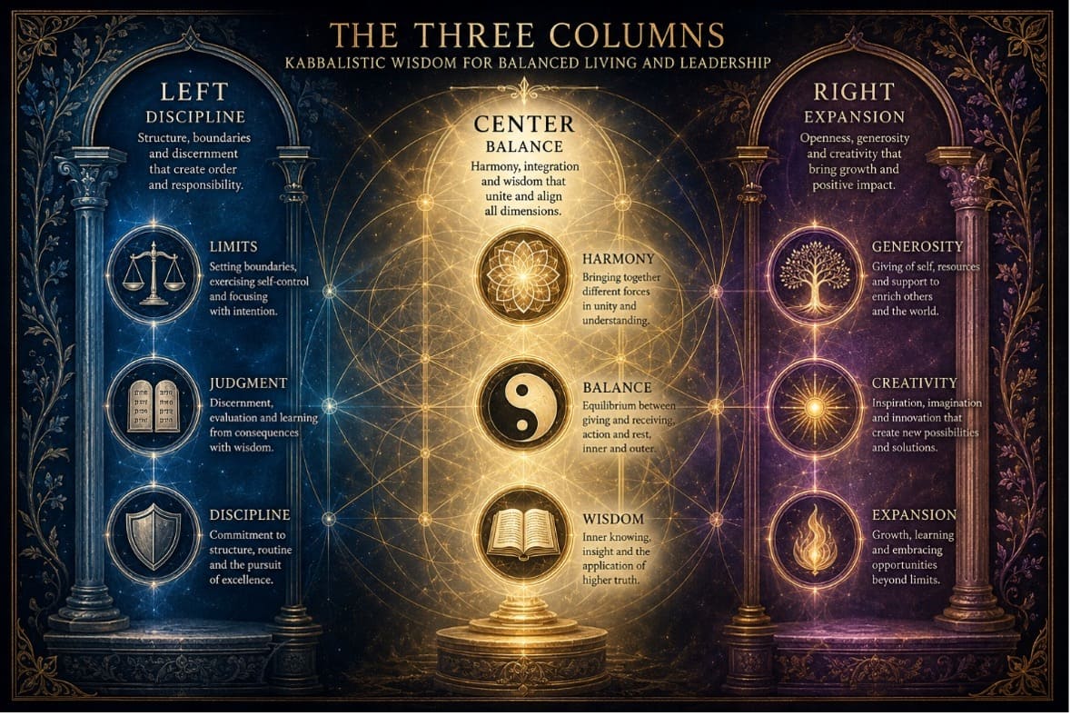 The three columns