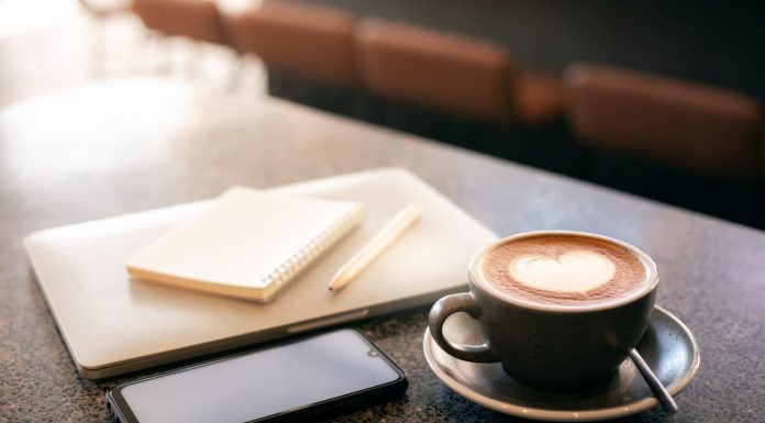 Office Coffee Boosts Workplace - Business concept