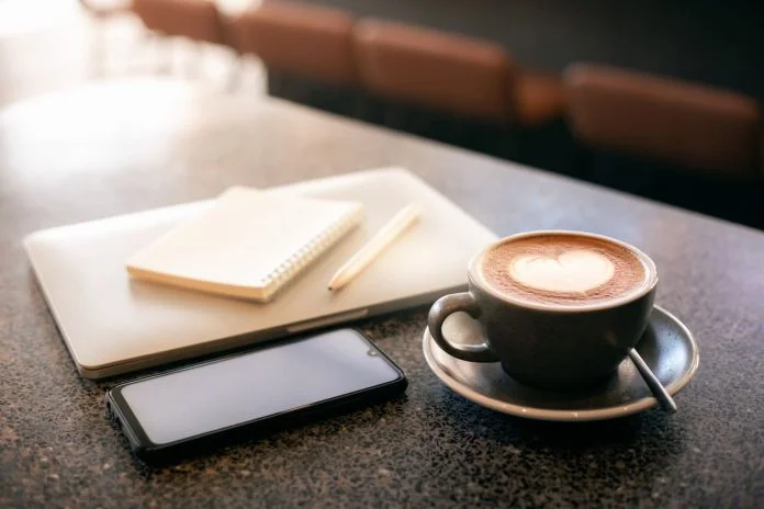 Office Coffee Boosts Workplace - Business concept