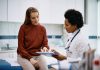 Woman investing on health