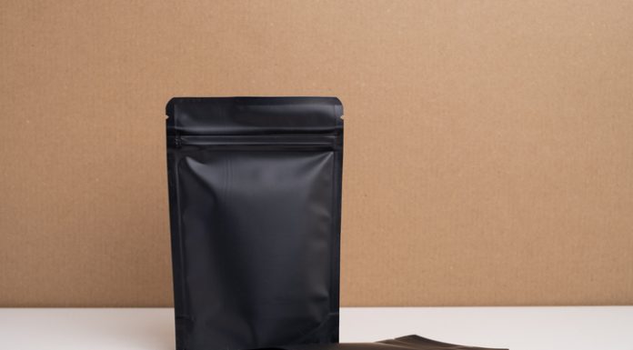 How Flexible Packaging Improves Manufacturing Efficiency Branding and Flexible packaging mockup for products. Packing closeup. Product for sale. Empty, mockup