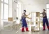 Office Furniture Removal - furniture unloading