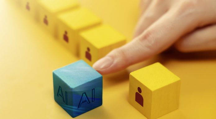 Choosing an AI Cube that Stand Out among many Human Worker