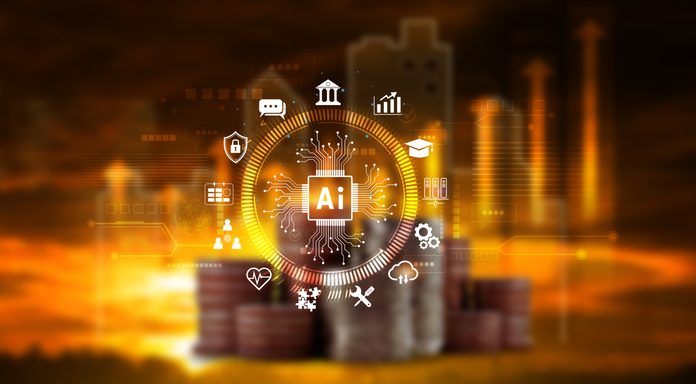 The CEO’s Guide to Surviving the AI Goldrush AI Artificial intelligence for business concept. AI goldrush.