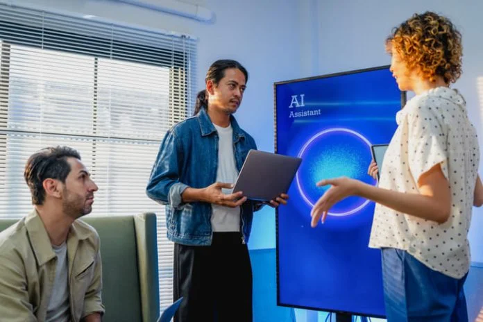 iStock-2278129162 (1) Organizations planning and strategizing using AI. concept of Humans Can See in the AI Era