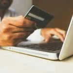 The Billion-Euro Problem of “Where is My Order?” Stock photo of the Business Man with a credit card. Billion-Euro Problem concept