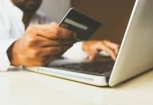 The Billion-Euro Problem of “Where is My Order?” Stock photo of the Business Man with a credit card. Billion-Euro Problem concept