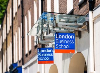 London Business School signage