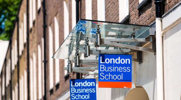 London Business School Tops Financial Times Executive Education Open Rankings 2026 London Business School signage
