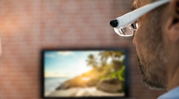 Wearing a 201-inch OLED TV: RayNeo Air 4 Pro HDR10 AR Glasses Review RayNeo Air 4 Pro - Watching TV Movie