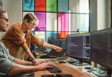 Caucasian Woman Offers New Features, Helps Fixing Bugs in CMS Platforms.