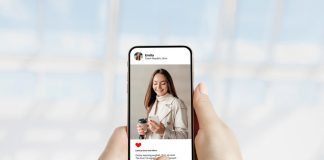 woman gaining instagram likes