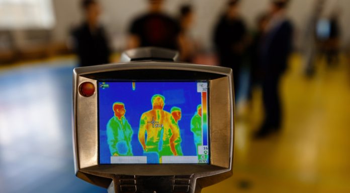 IR Technology Leaders: Leveraging Infrared Technology for Strategic Advantage in Modern Operations Image of people on thermal IR camera