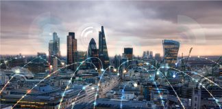 Technology, transformation and innovation idea in london