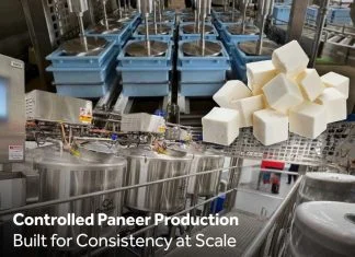 paneer production line