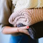 knitted blankets made in Soane Materials