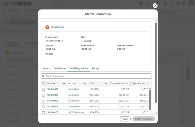finance document in Finblick