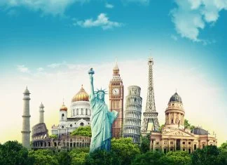 World’s Most Influential Cities to Explore at Least Once World’s Most Influential Cities - Travel illustration
