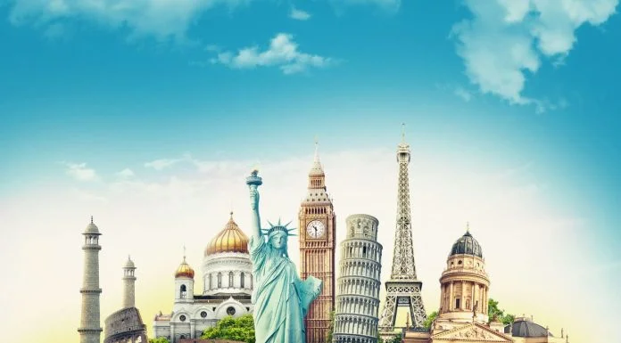 World’s Most Influential Cities - Travel illustration