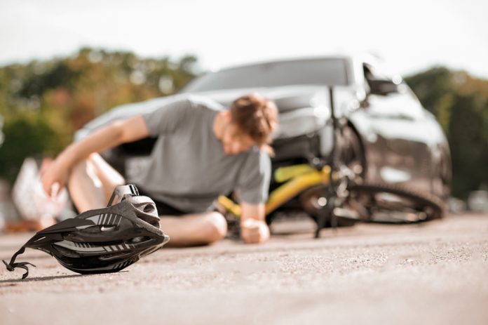 Minor Car Scratches and Dents from bicycle collision