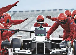 F1 racing