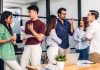 Intelligent Organizations strategizing in the office