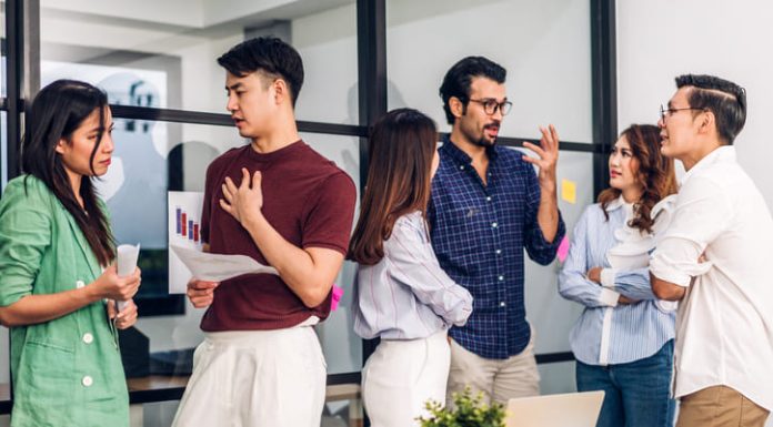 Why Intelligent Organizations Need Cognitive Flexibility Intelligent Organizations strategizing in the office