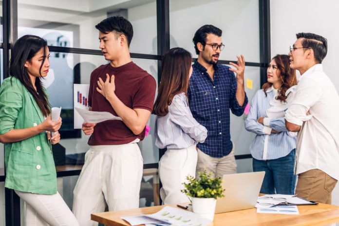 iStock-2286744616 (1) Intelligent Organizations strategizing in the office