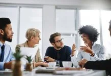 Top Planning Mistakes That Make Business Events Feel Forgettable business people have a meeting to aviod planning mistakes