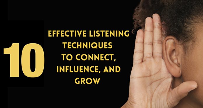 Listening Well, Leading Better: TEN Techniques That Transform How You Lead Listening Well, Leading Better: TEN Techniques That Transform How You Lead
